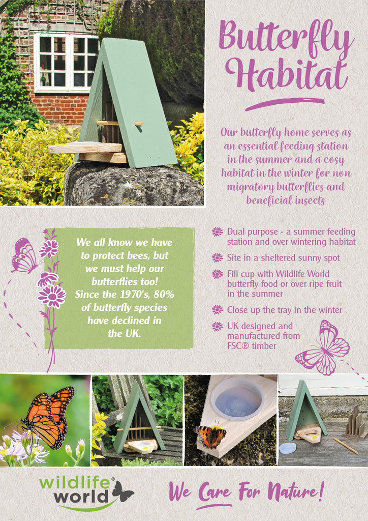 Wildlife World Butterfly Habitat Fact Sheet POS