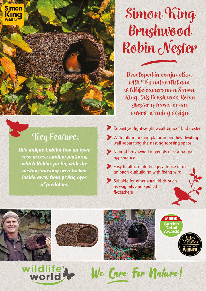 Simon King Brushwood Robin Nester Fact Sheet POS