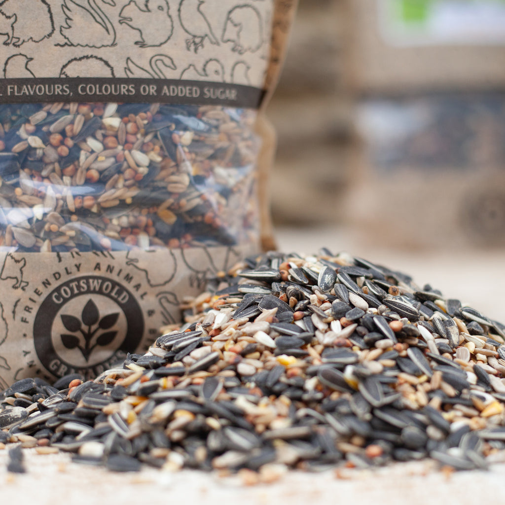 No Wheat bird food close up Cotswold Granaries